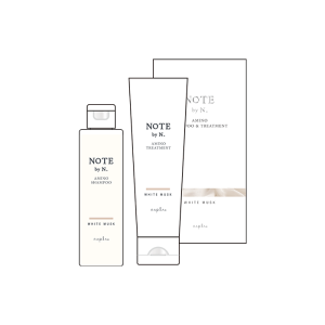 NOTE by N. アミノシャンプー&トリートメント ホワイト ムスク ミニセット